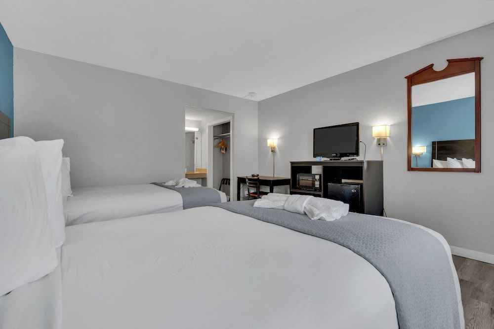 Double Room, 2 Double Beds, Smoking