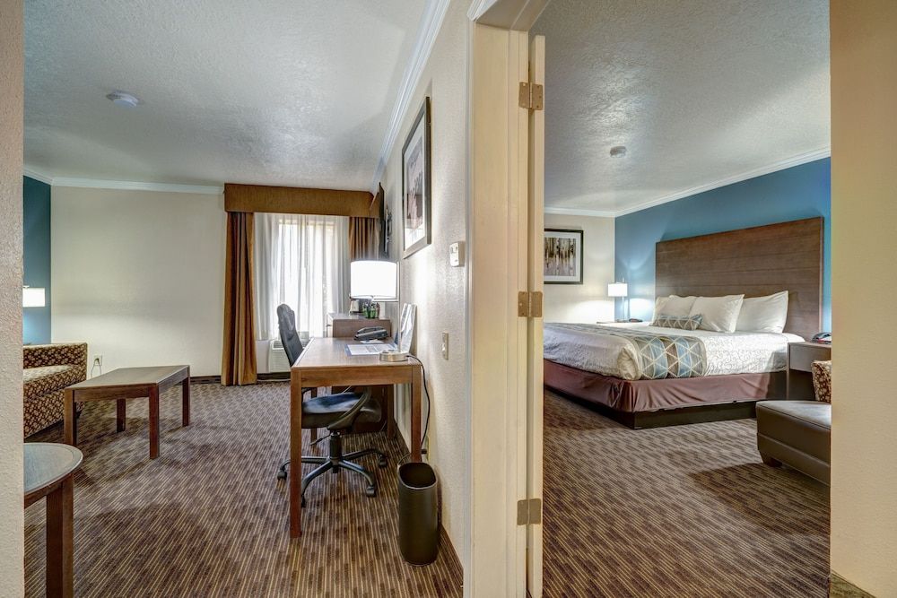 Suite, 1 King Bed with Sofa bed, Non Smoking, Refrigerator & Microwave (with Sofabed)