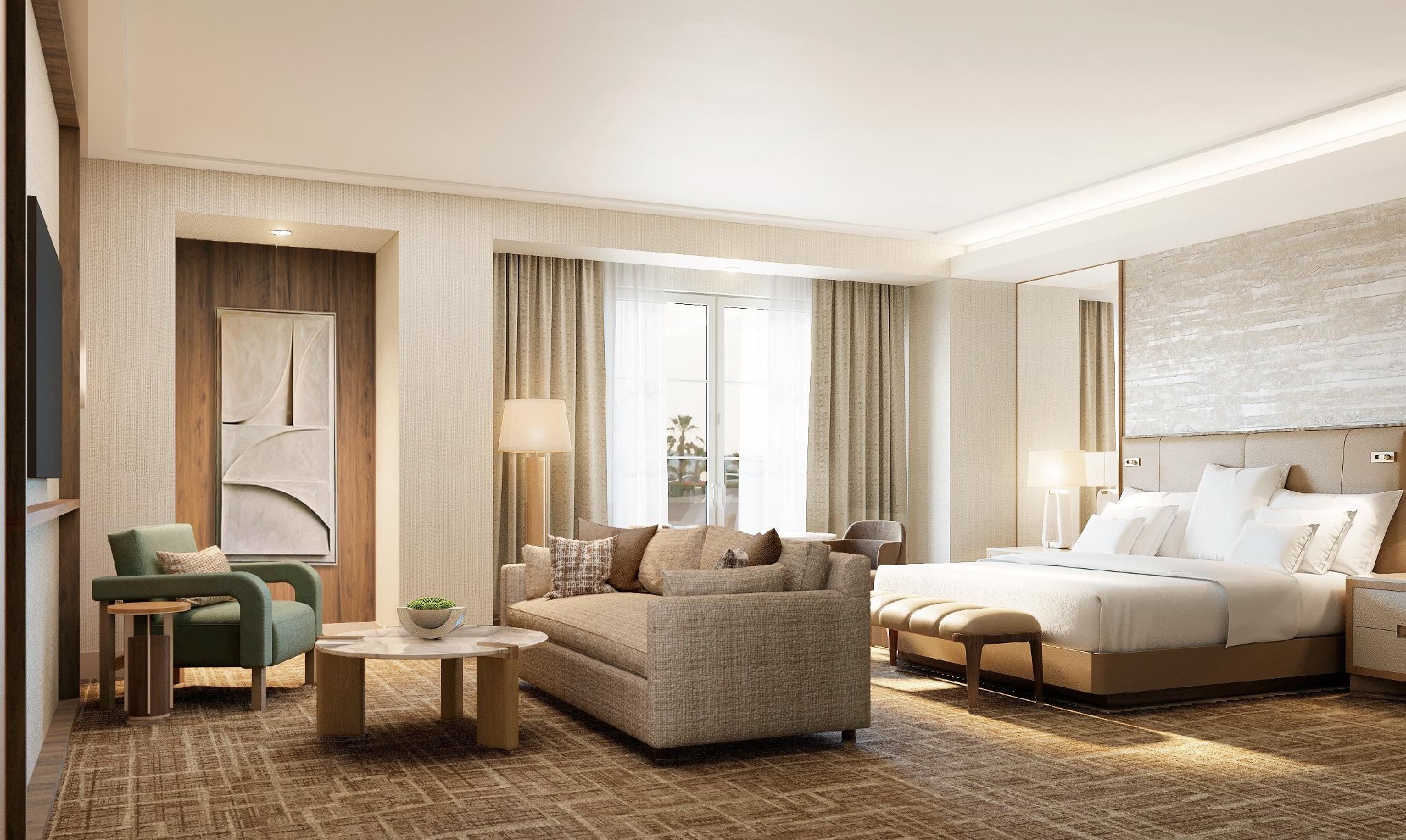 Executive Two Queen Suite with Patio - Newly Remodeled