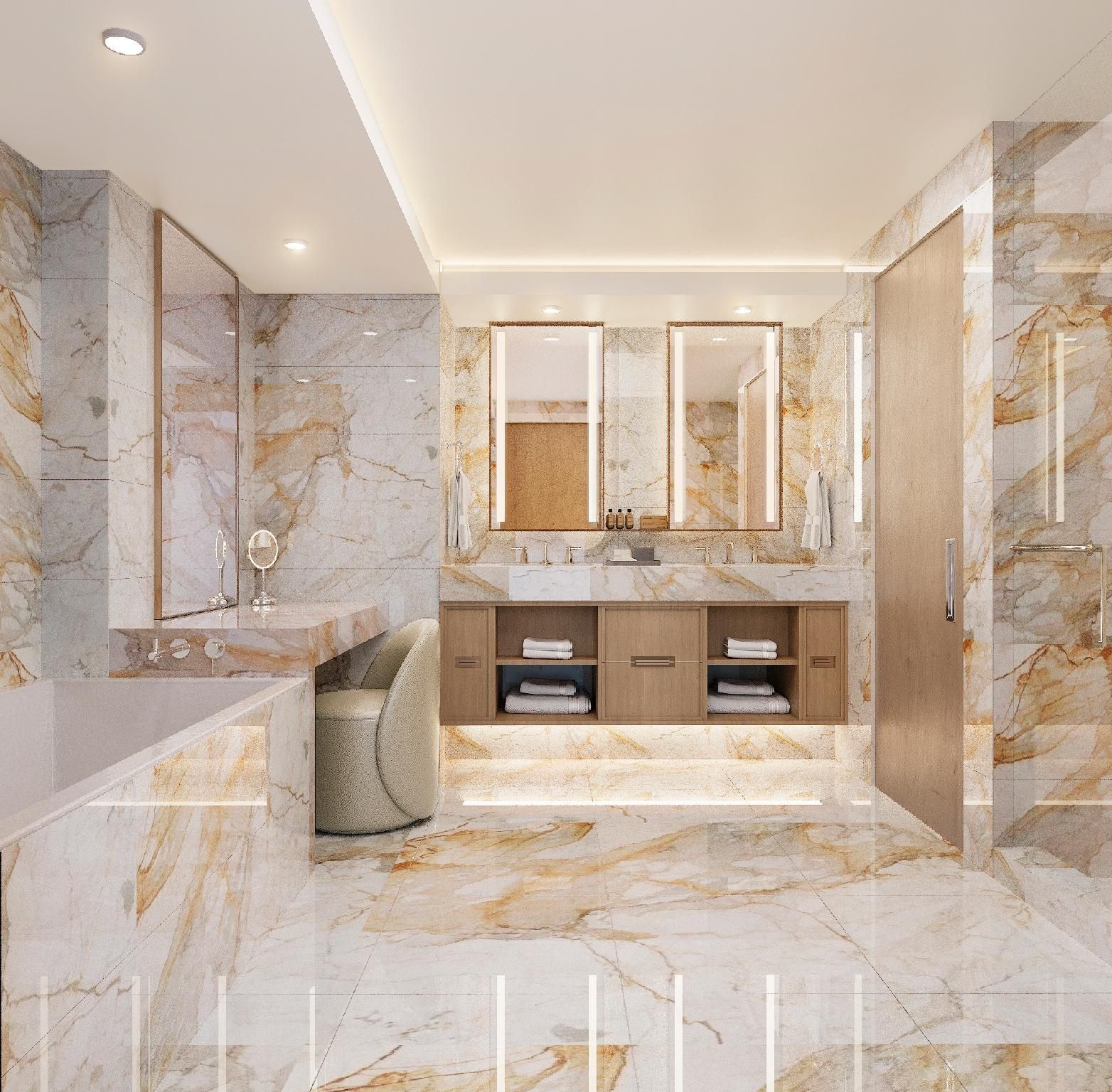 Executive Two Queen Suite with Patio - Newly Remodeled