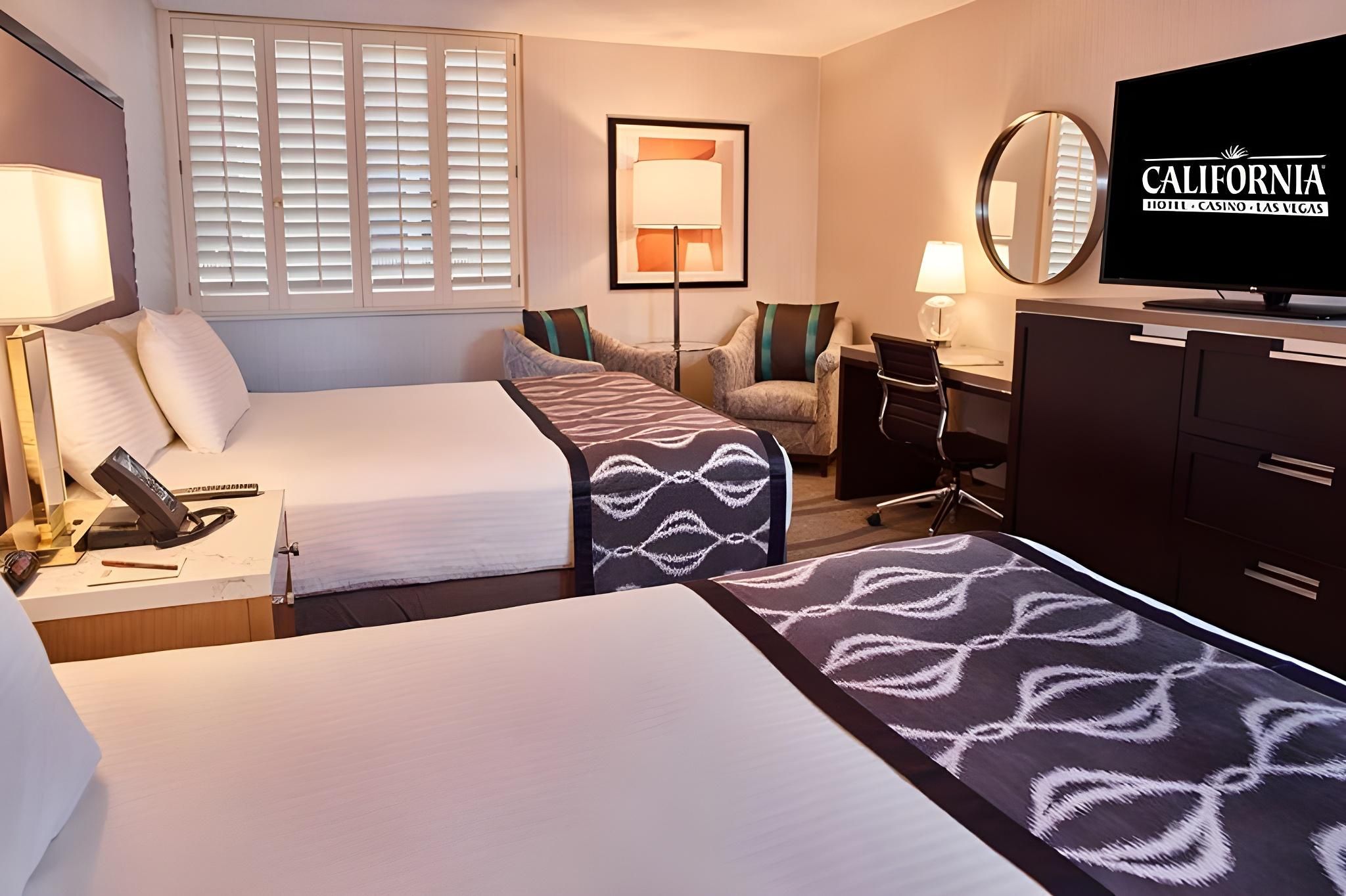 California Hotel and Casino Deluxe 2 Queens Non-Smoking