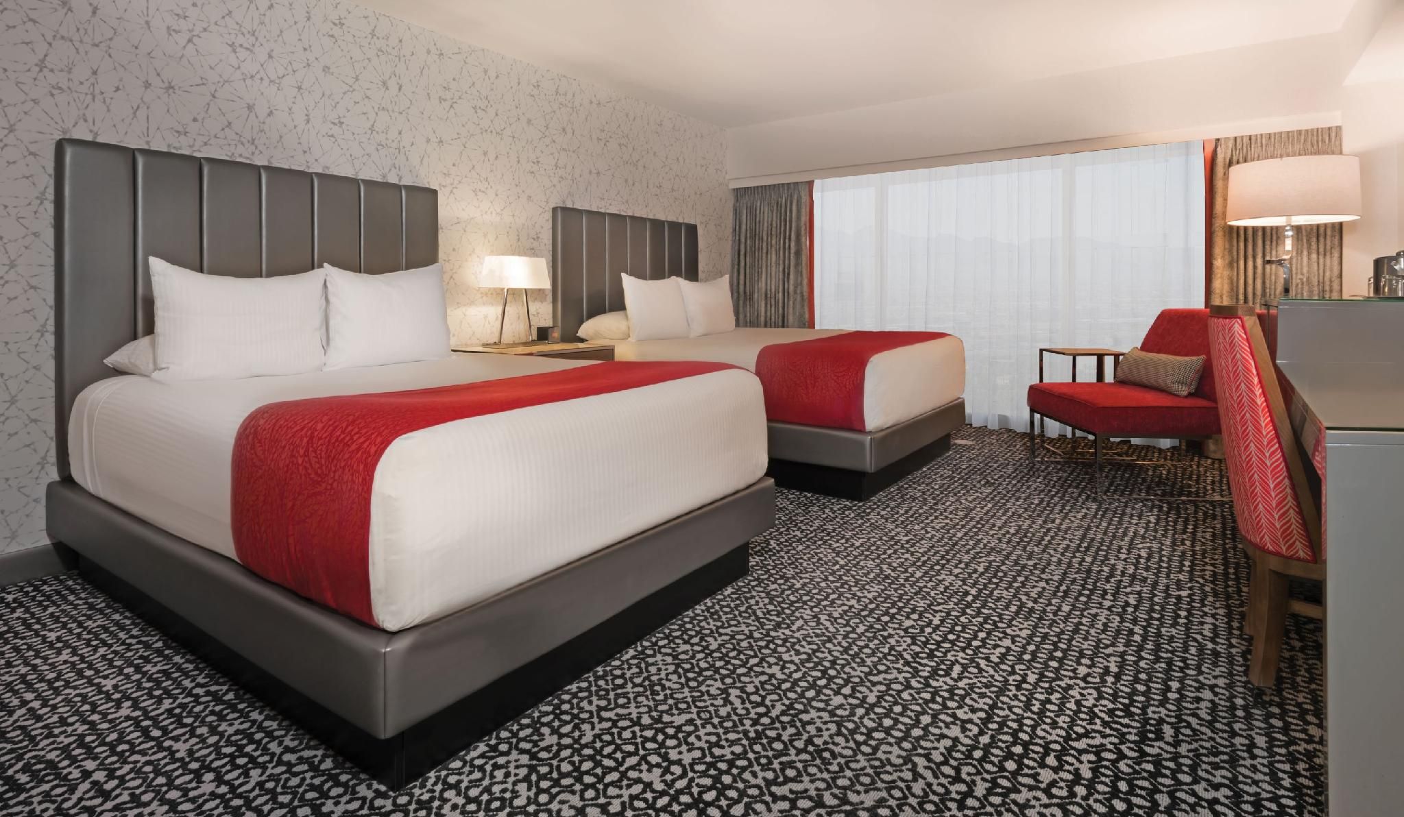 Flamingo Room with 2 Queen Beds - Accessible, Non-Smoking