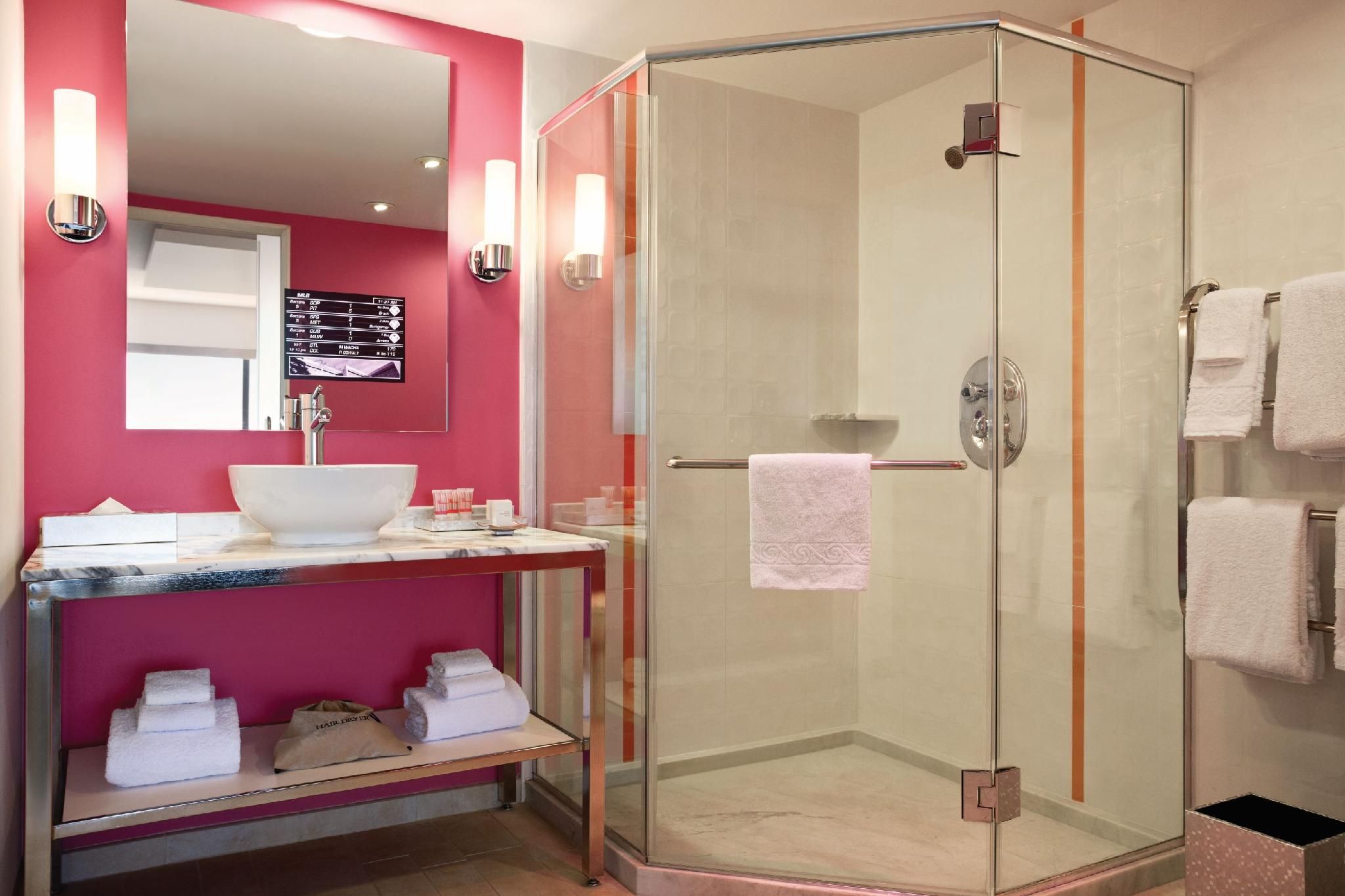 Go Deluxe, 1 King, Non-Smoking, Roll-In Shower