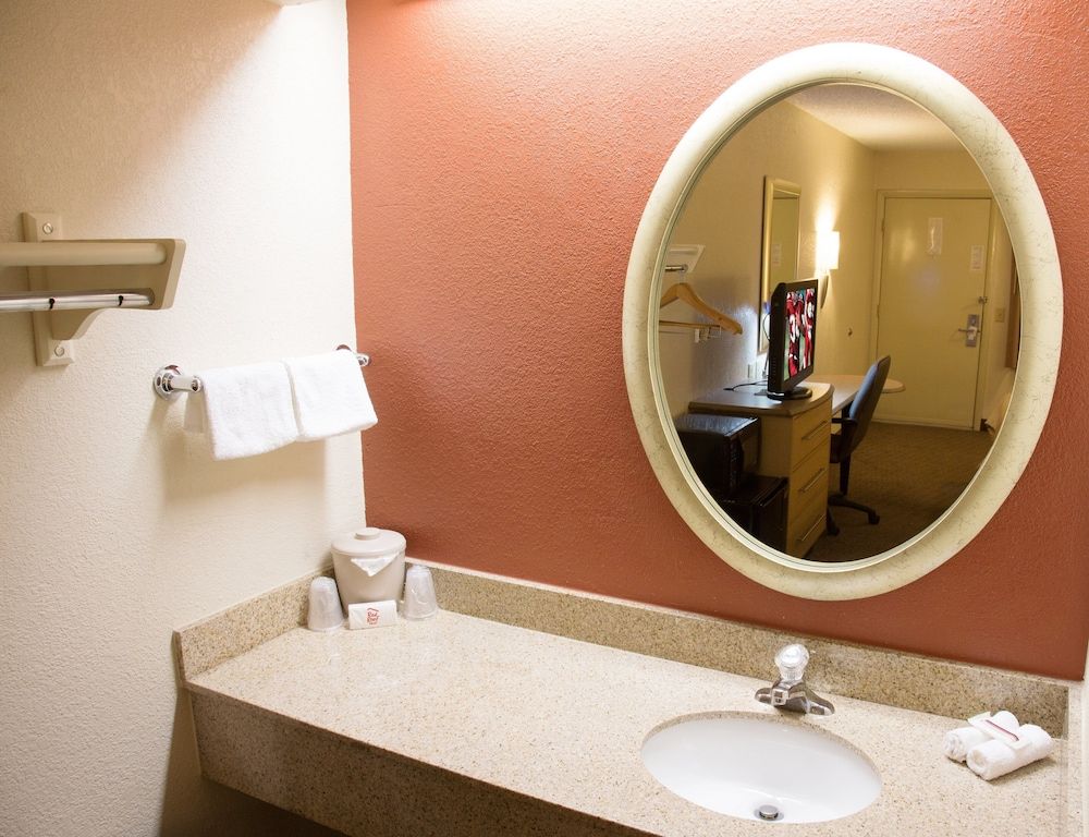 Red Roof Inn Buffalo – Hamburg/ I-90 Superior Room, 1 King Bed, Accessible (Roll-In Shower, Smoke Free) 5