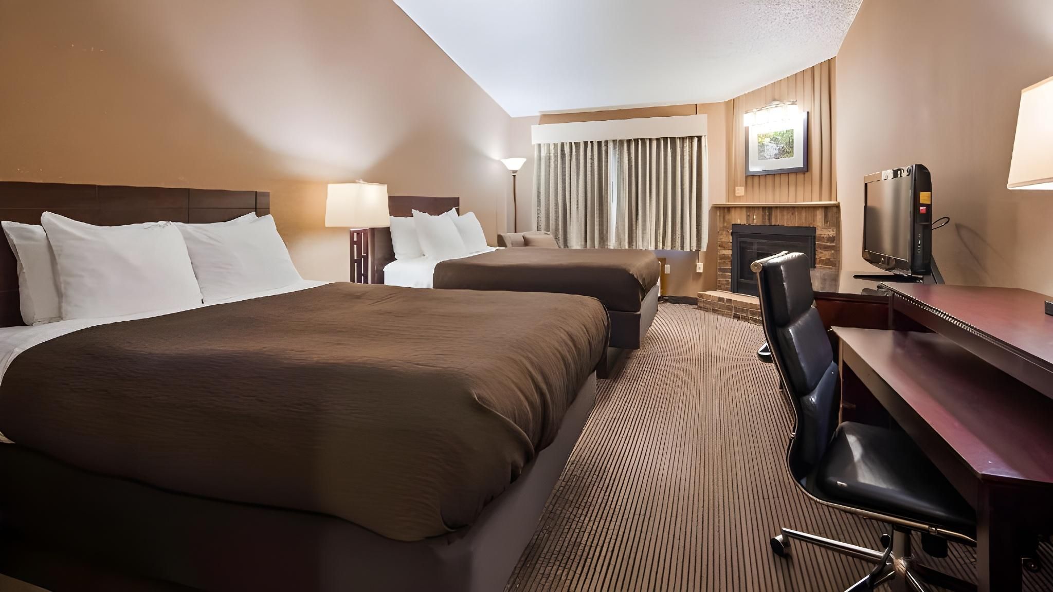 Best Western University Inn 2 Queen Beds No Smoking