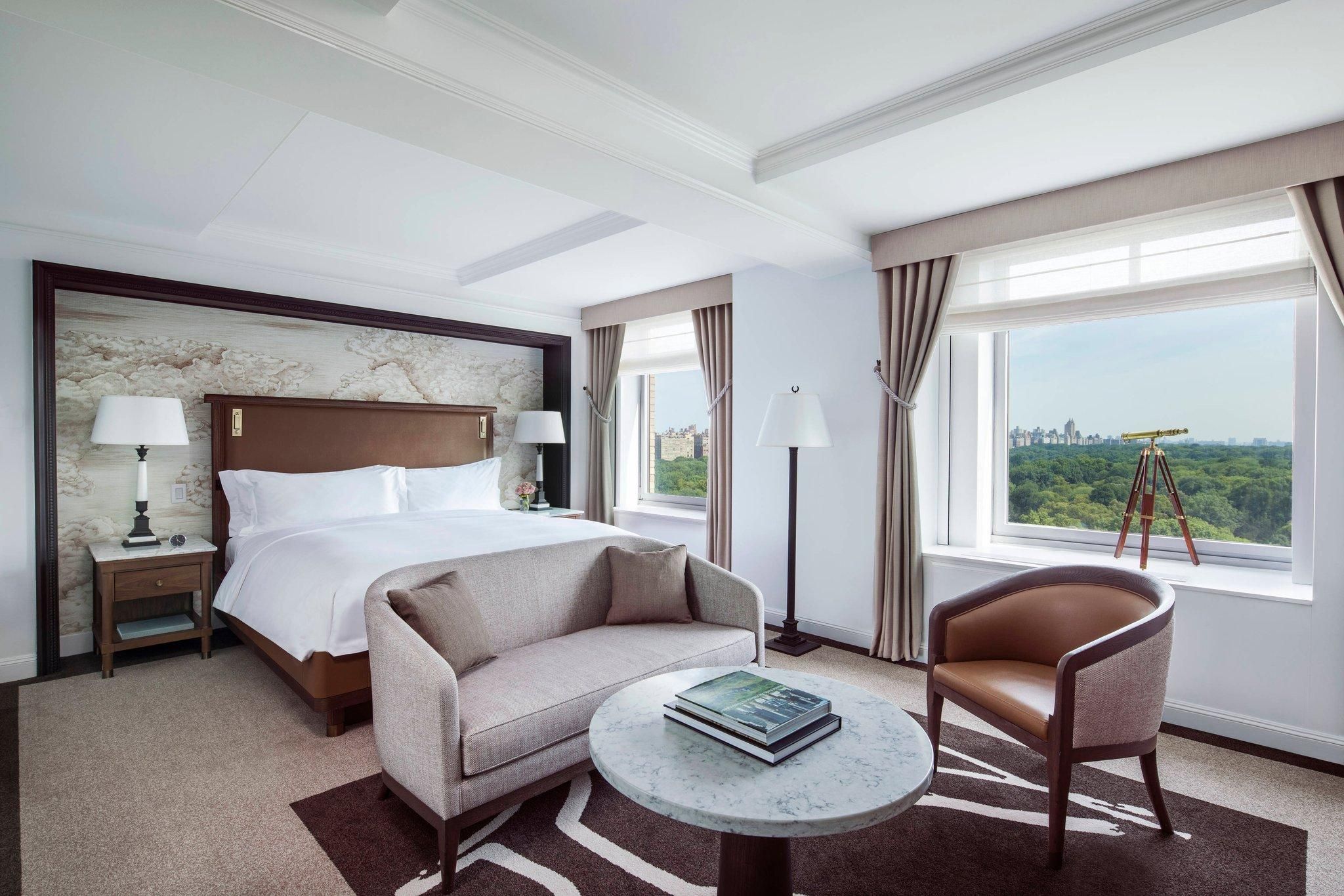 Grand Park View Room, Guest room, 1 King, Central Park view, High floor