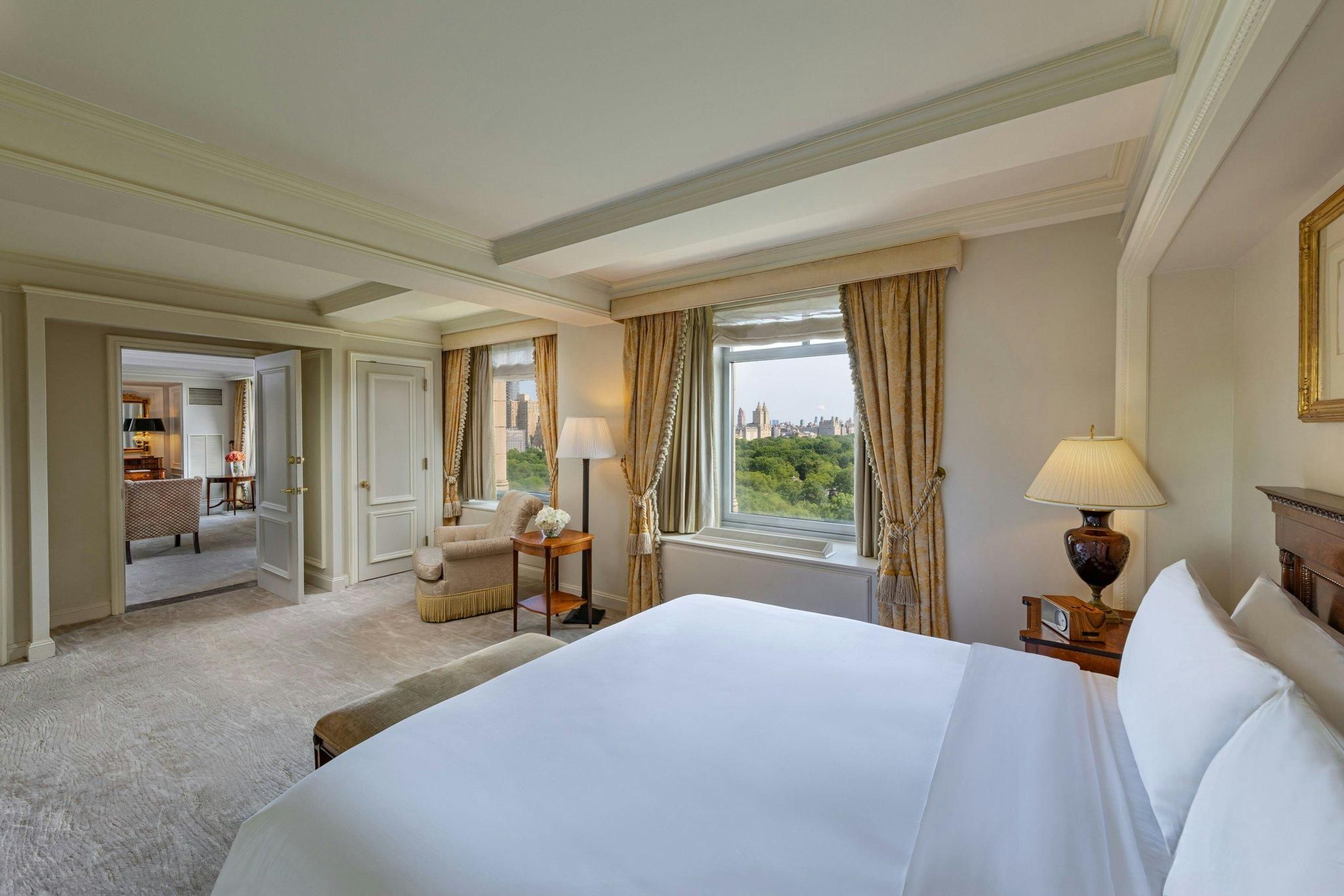 Ritz-Carlton Suite, Suite, 1 King, Sofa bed, Central Park view, High floor
