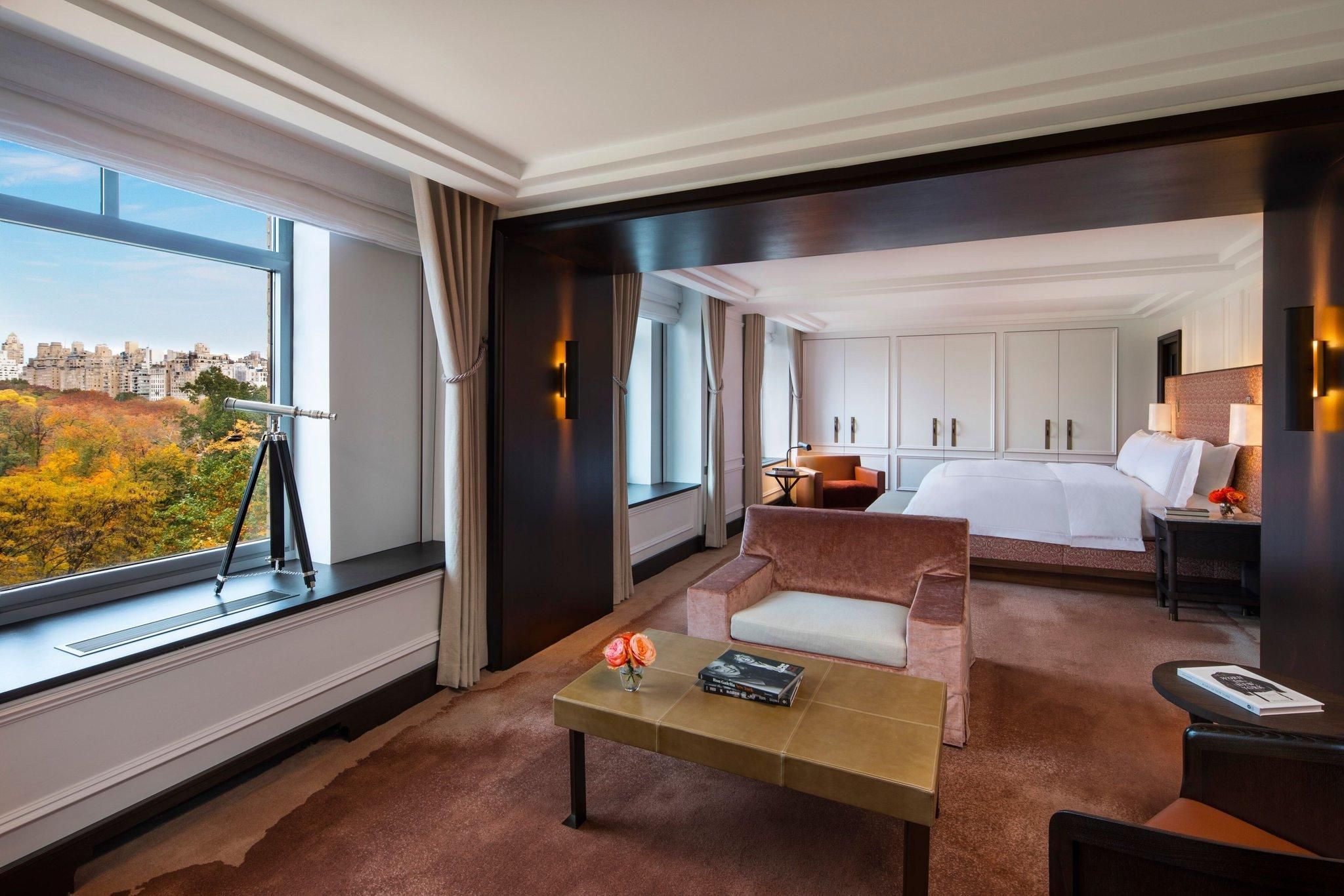 The Presidential Suite, Club lounge access, 2 Bedroom Suite, Central Park view