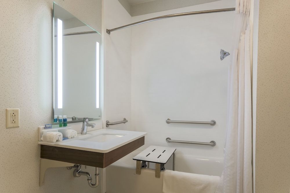 Standard Room, 1 King Bed, Accessible (Roll-In Shower)