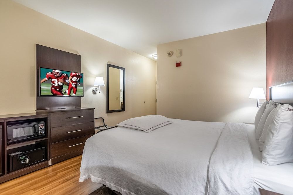 Red Roof Inn PLUS+ Long Island - Garden City Premium Room, 1 King Bed, Accessible (Upgraded Bedding & Snack, Smoke Free)