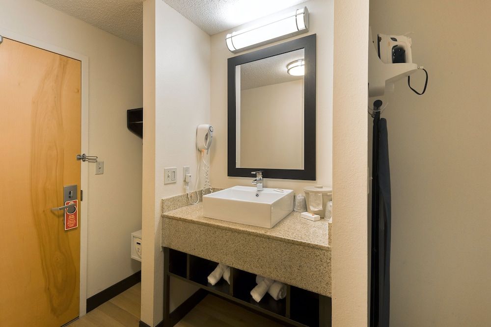 Red Roof Inn PLUS+ Long Island - Garden City Business Room, 1 King Bed, Accessible (Roll-In Shower, Smoke Free) 5