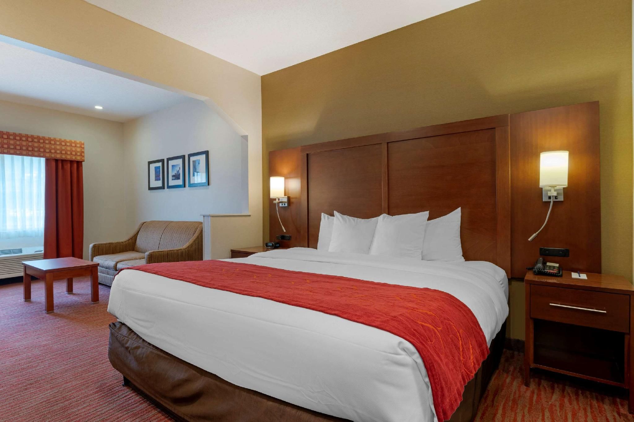 1 King Bed, Suite, Nonsmoking, Accessible