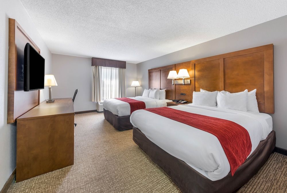 Room, 2 Queen Beds, Accessible, Non Smoking (Efficiency)