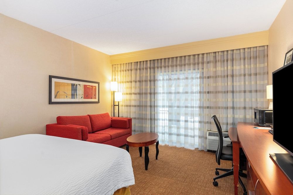 Room, 1 King Bed with Sofa bed (Mobility/Hearing Access, Roll-In Shwr)