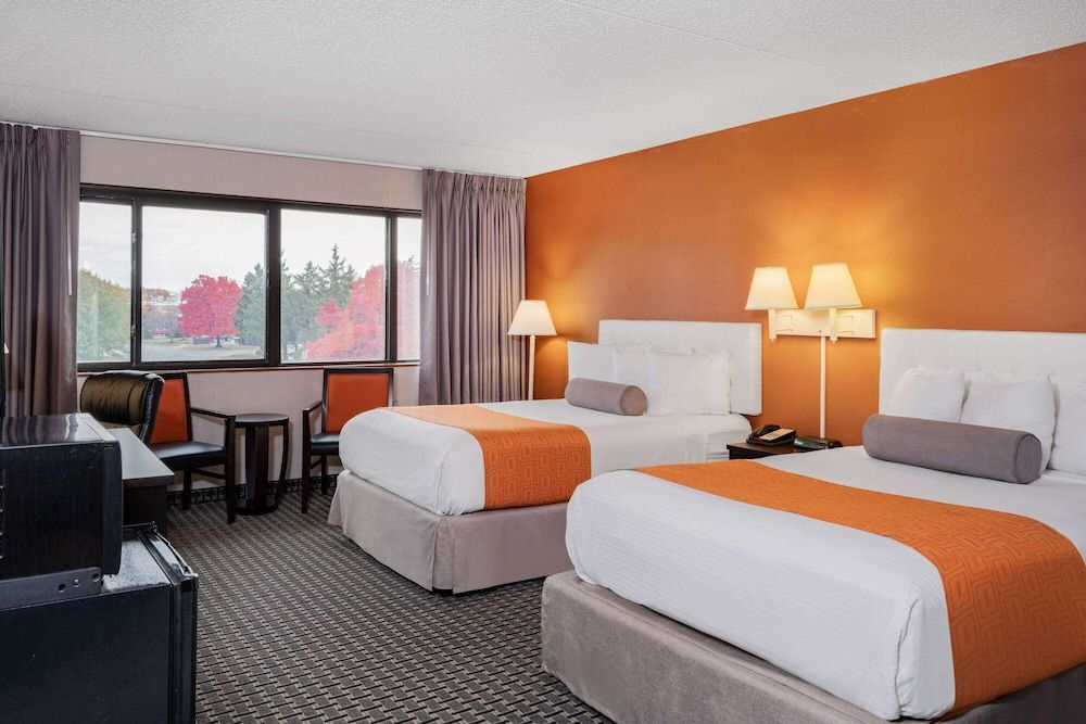 Double Room, 2 Double Beds, Smoking