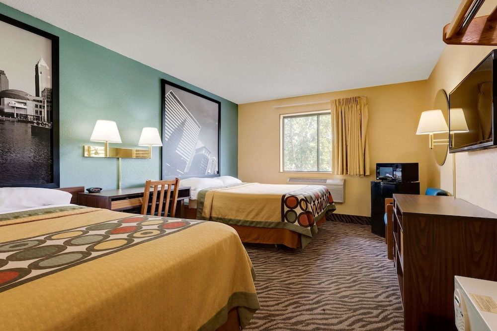 Double Room, 2 Double Beds, Smoking