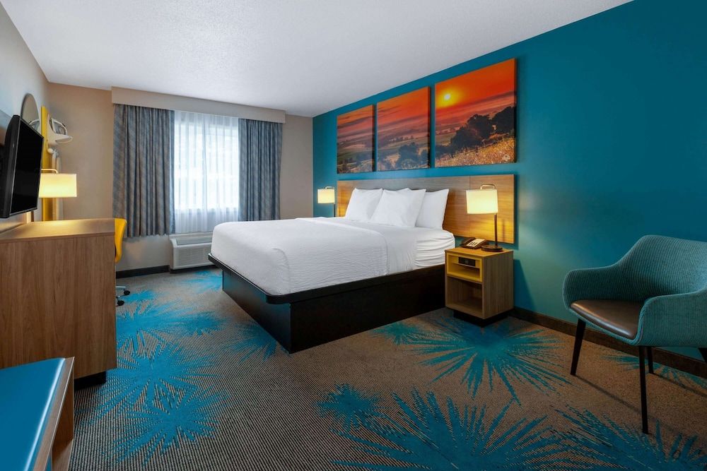 Room, 1 King Bed, Non Smoking (mini-fridge, AC, bathtub/shower)