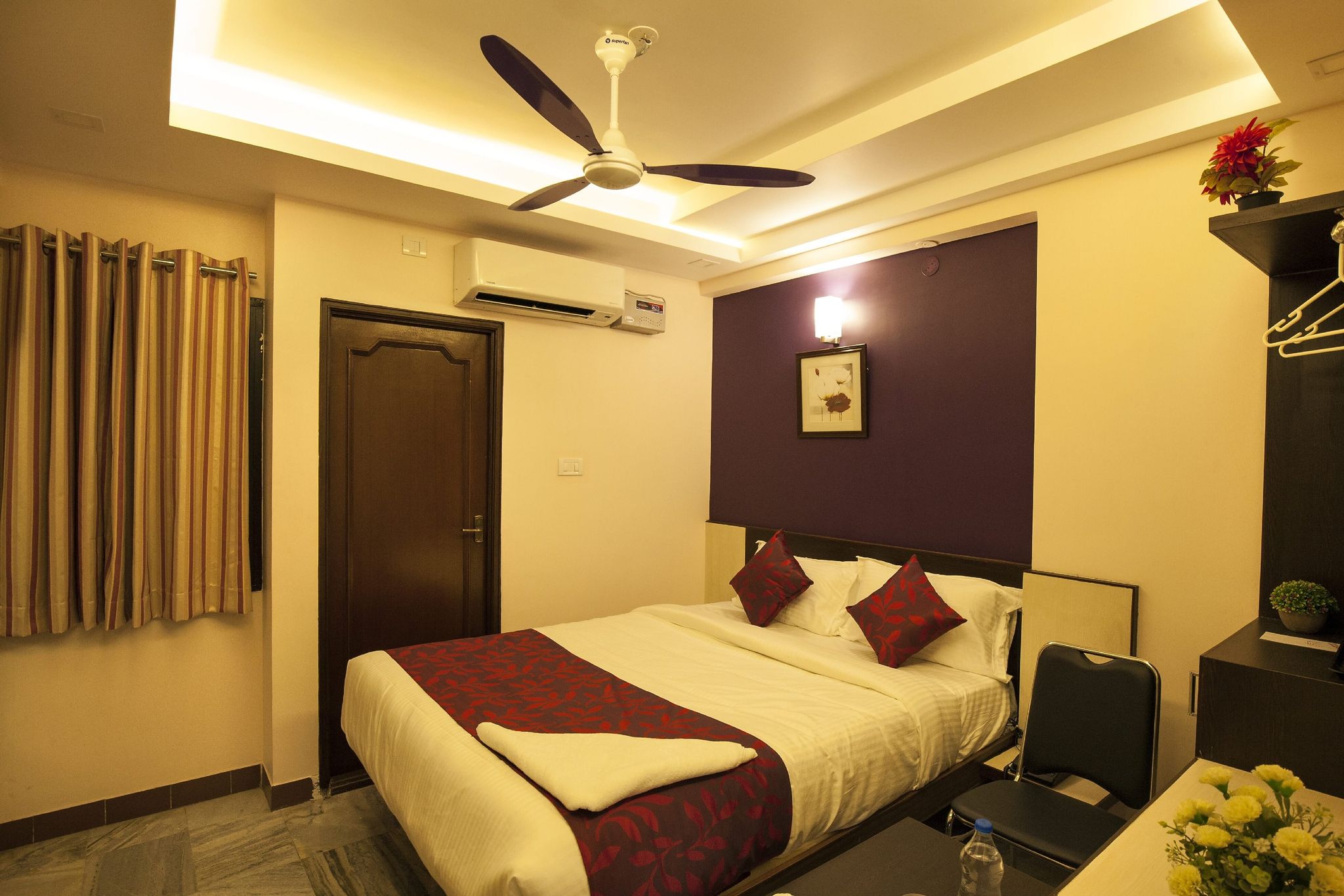 Superior 4 Bedded AC Room