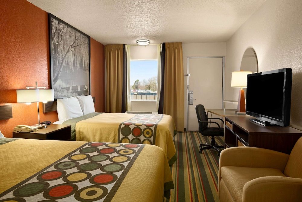 Double Room, 2 Double Beds, Smoking