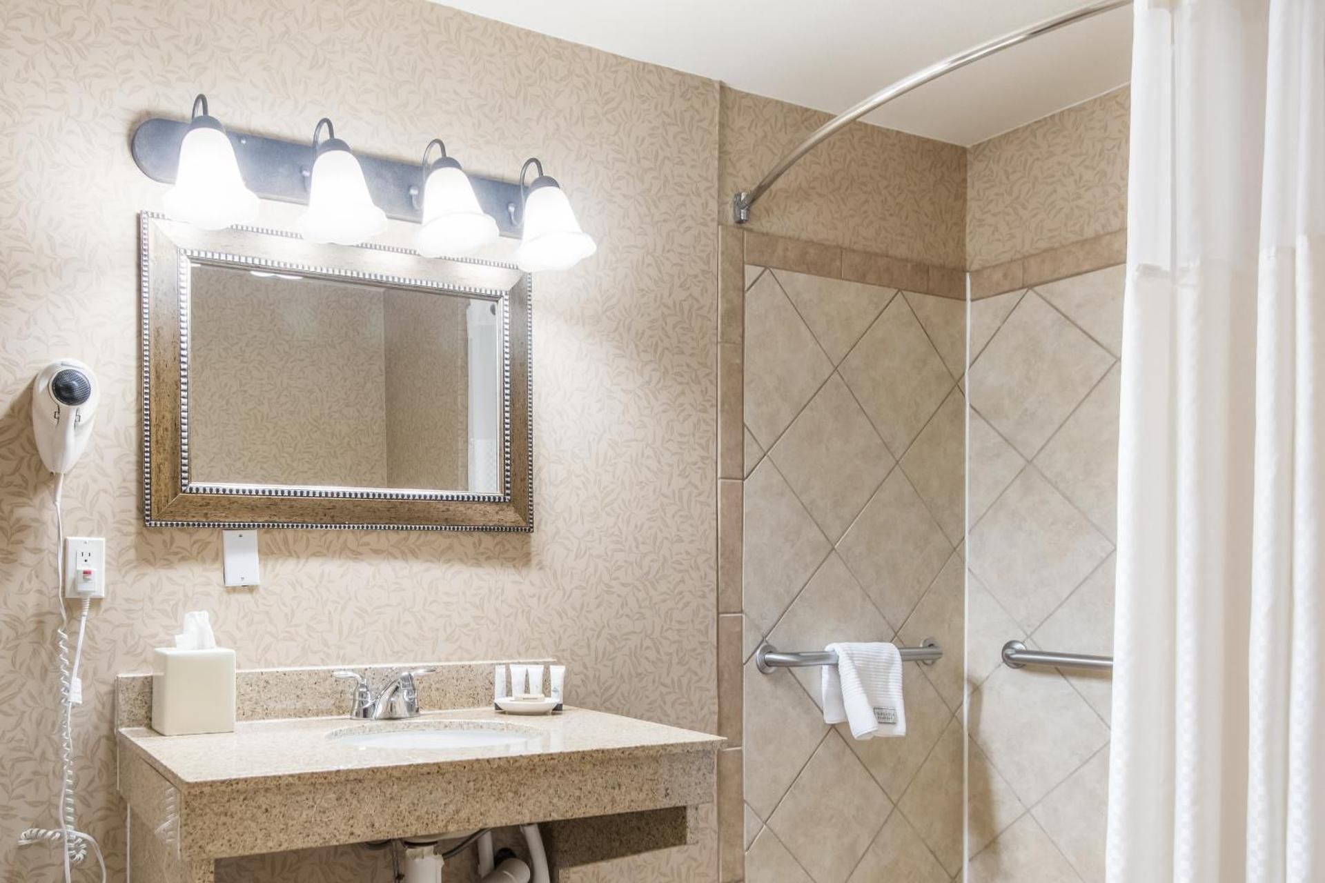 Accessible Queen Bed Roll In Shower