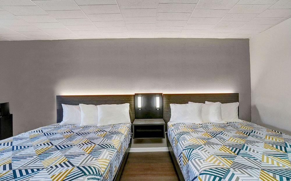 Standard Room, 2 Queen Beds, Smoking, Refrigerator & Microwave