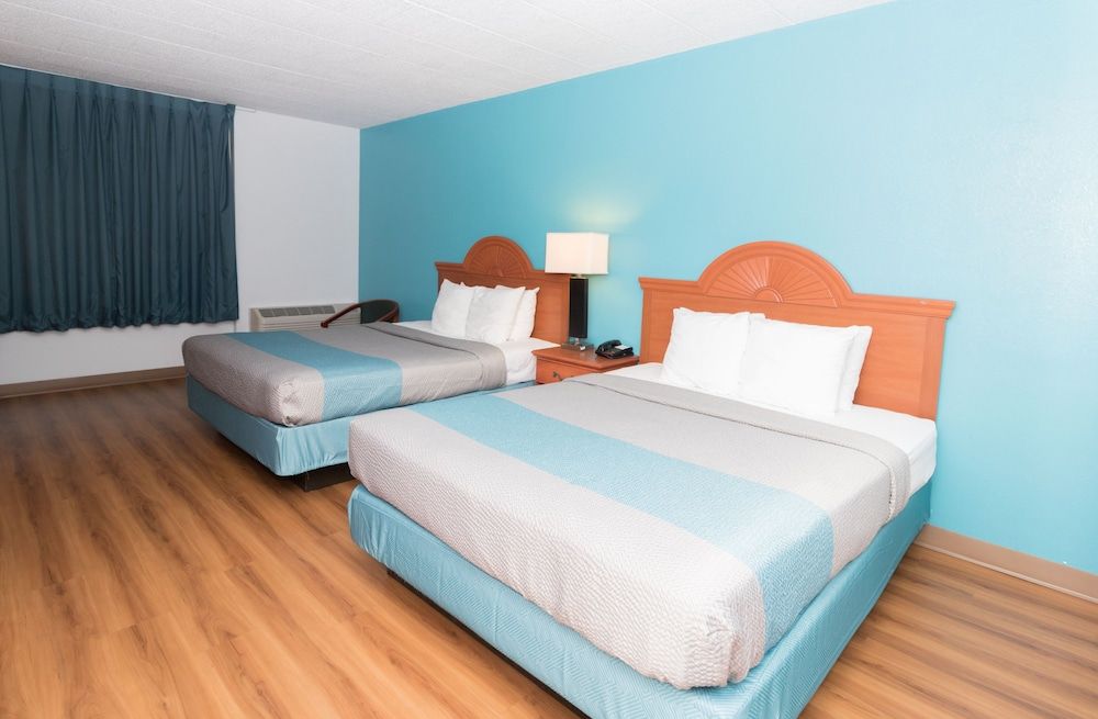 Deluxe Room, 2 Queen Beds, Smoking, Refrigerator & Microwave