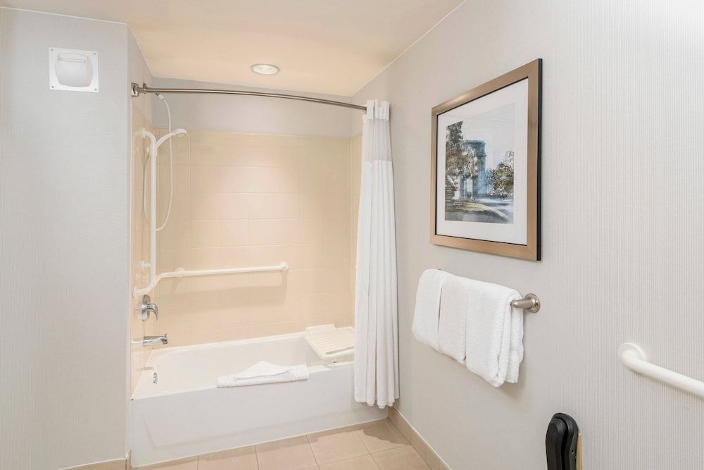 Room, 1 King Bed with Sofa bed (Hearing Accessible)