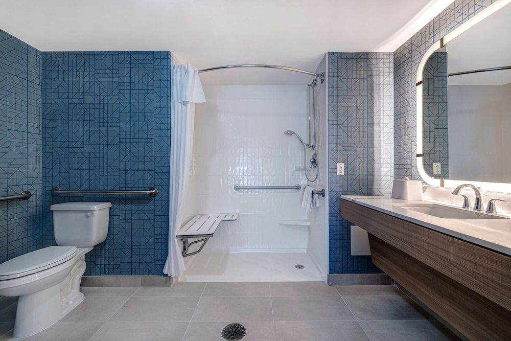 Studio, 1 King Bed, Accessible, Non Smoking (Mobility & Hearing, Roll-in Shower)