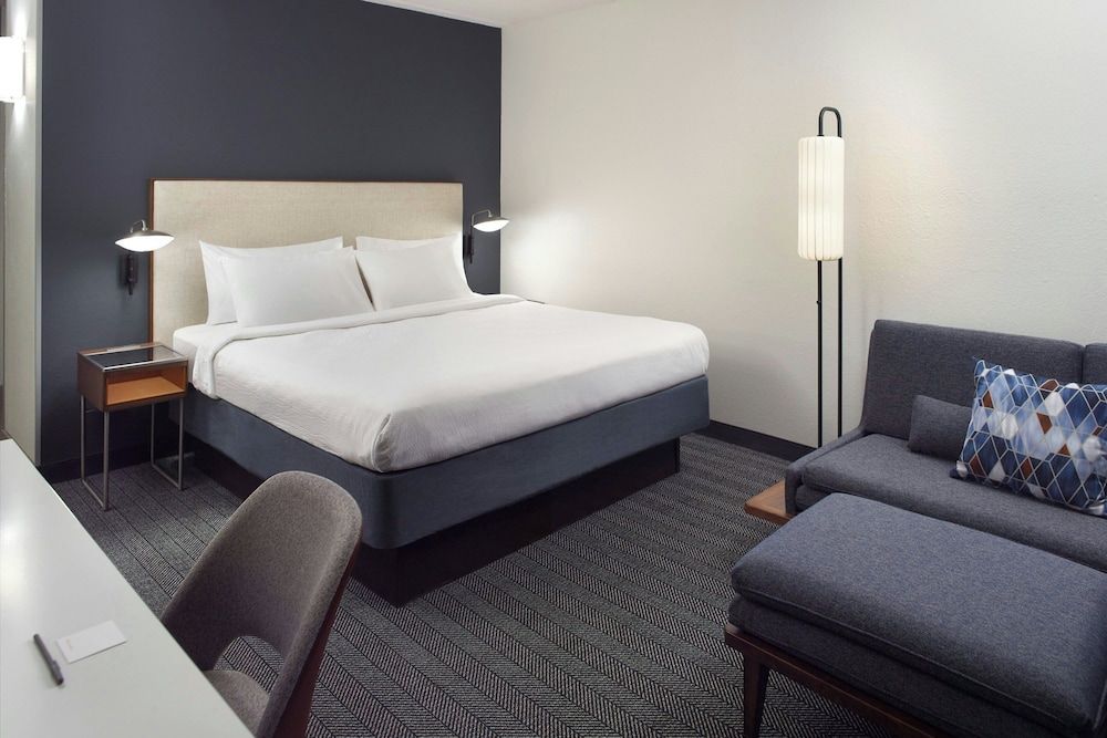 Room, 1 King Bed with Sofa bed (Mobility/Hearing Access, Roll-In Shwr)
