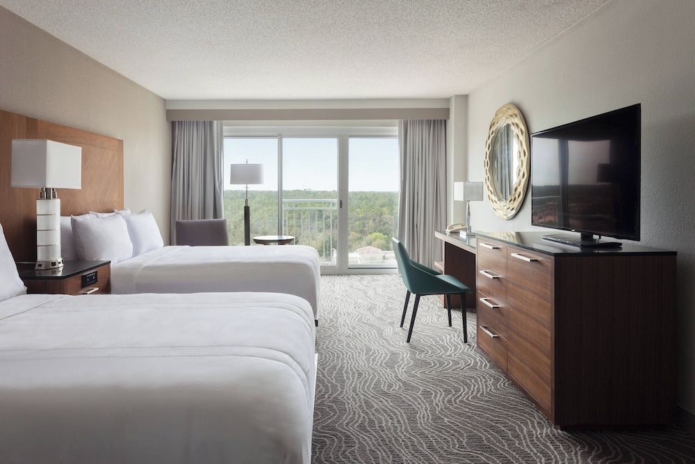 Room, 2 Queen Beds, Balcony, Resort View