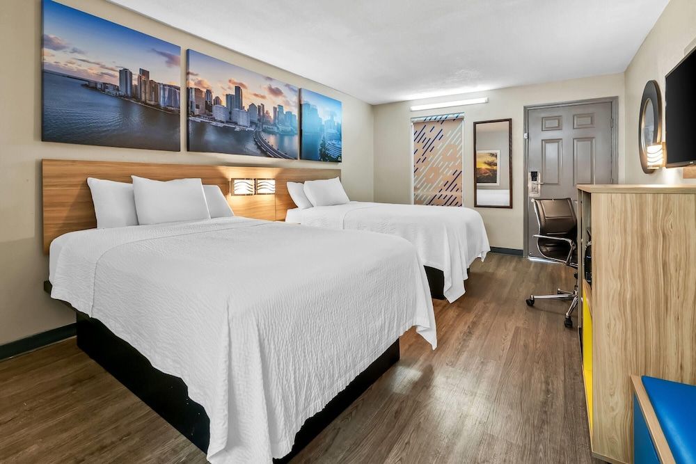 Double Room, 2 Double Beds