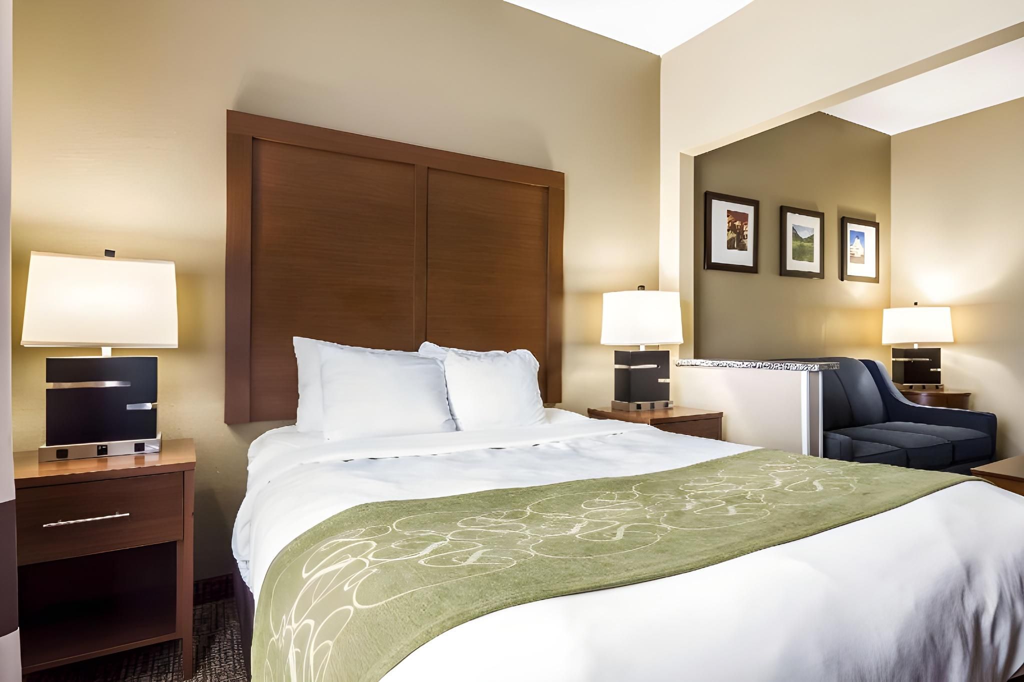 1 King Bed, Suite, Nonsmoking, Accessible