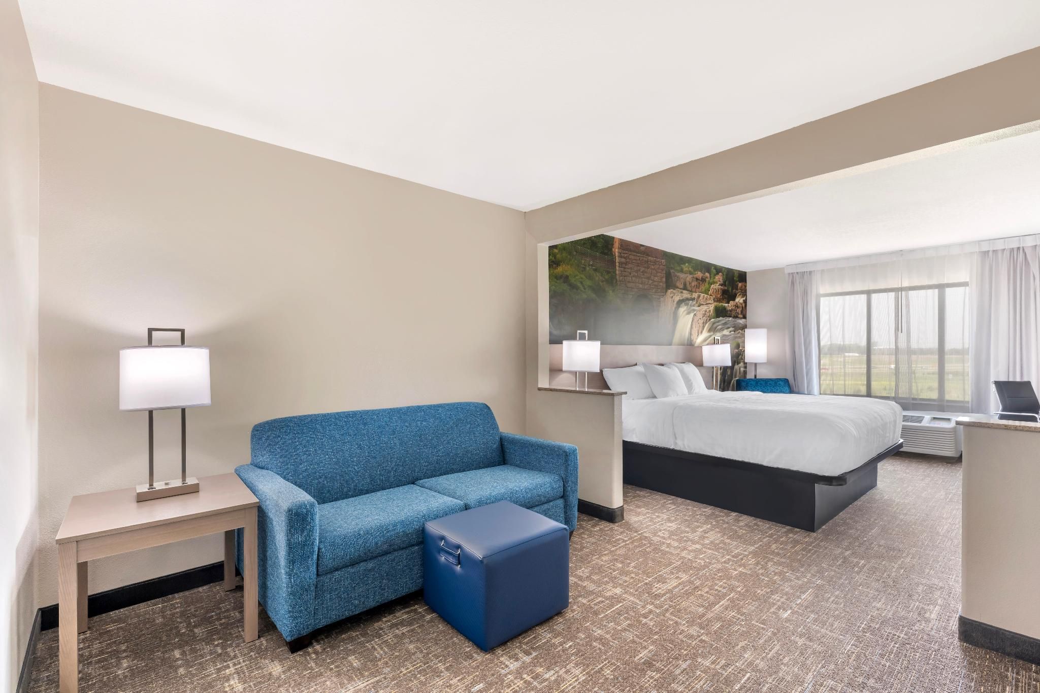 1 King Bed, Suite, Nonsmoking, Accessible