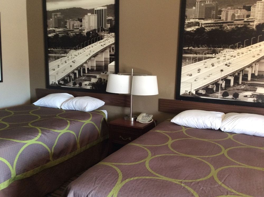Double Room, 2 Double Beds, Smoking