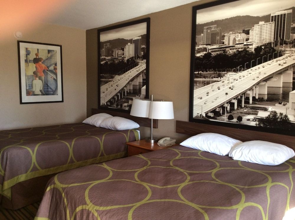 Double Room, 2 Double Beds, Smoking