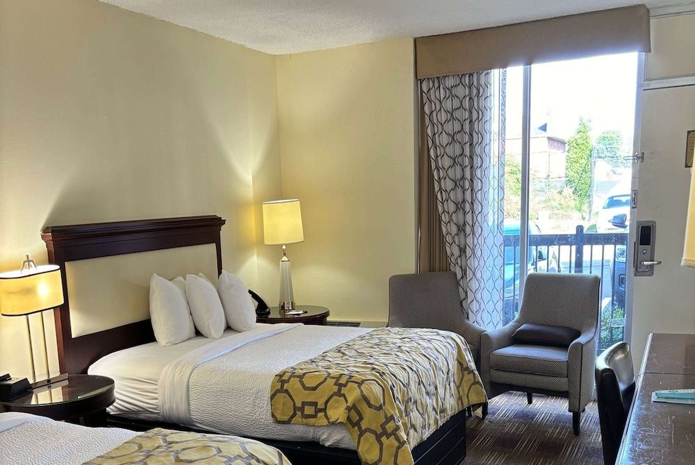 Double Room, 2 Double Beds, Non Smoking