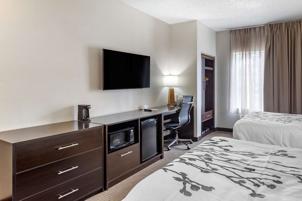 Double Room, 2 Double Beds, Non Smoking