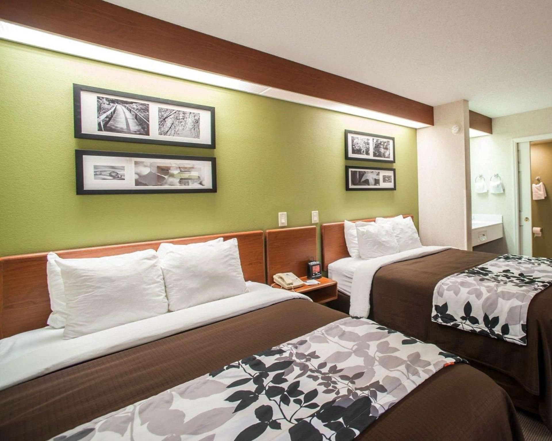 2 Double Beds, Nonsmoking, Accessible
