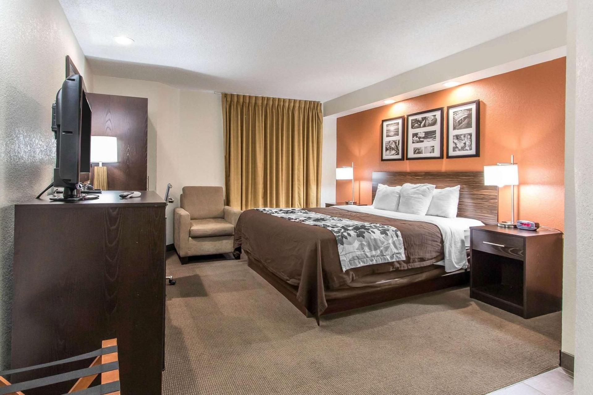 1 King Bed, Nonsmoking