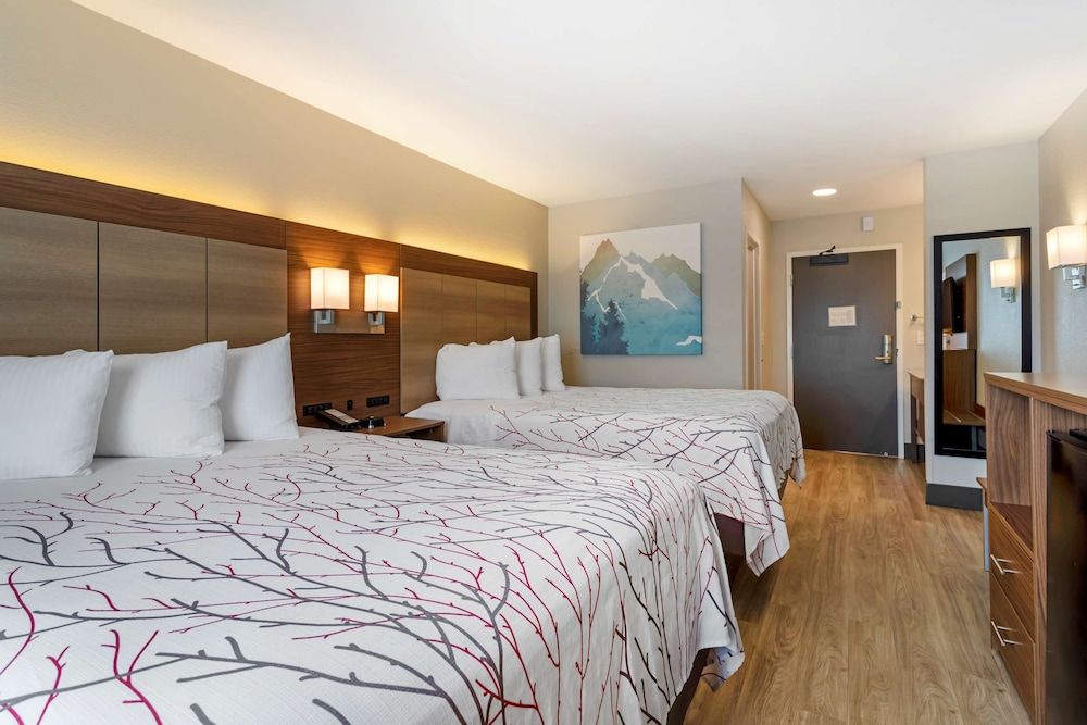 Standard Room, 2 Queen Beds, Non Smoking, Refrigerator & Microwave
