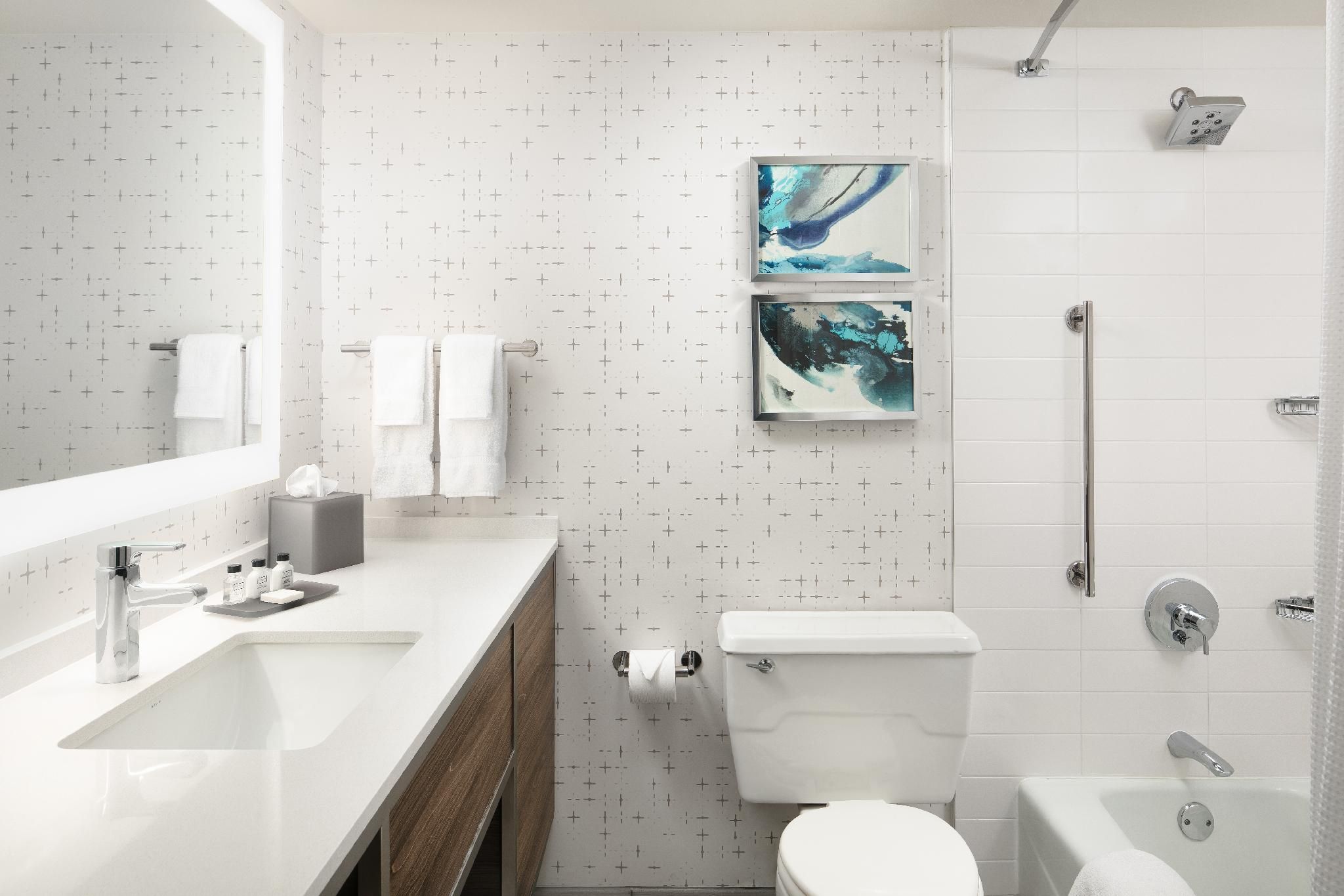 1 King Standard Mobility Accessible Tub