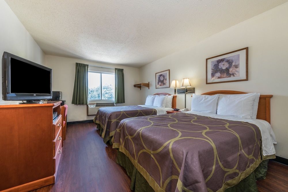 Double Room, 2 Double Beds, Smoking