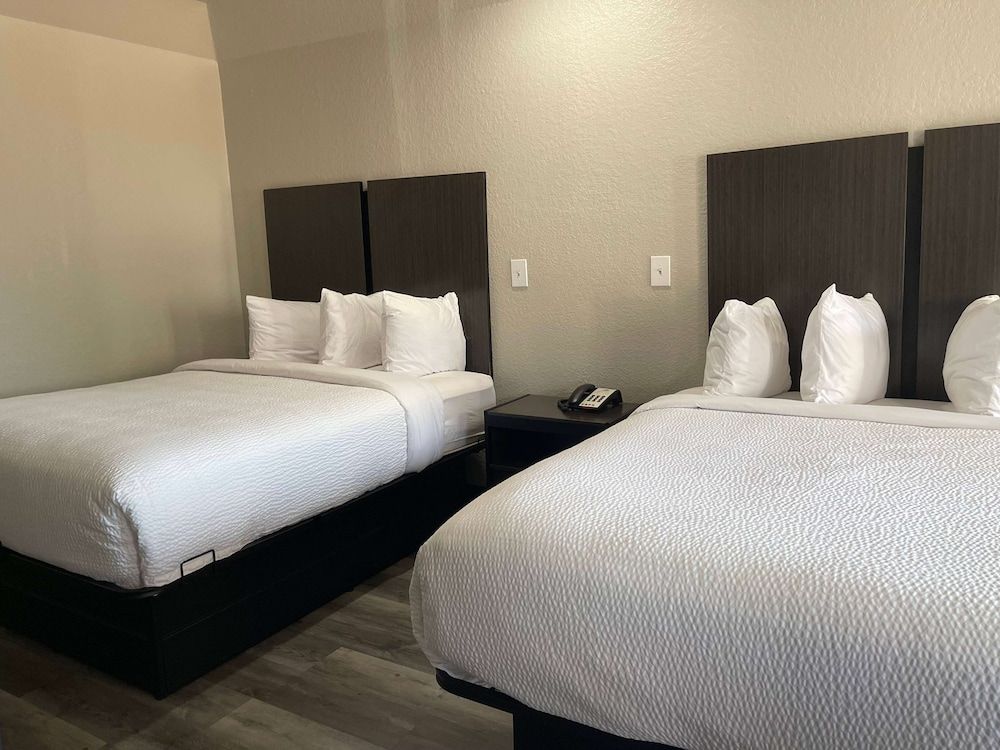 Standard Room, 2 Queen Beds, Refrigerator & Microwave