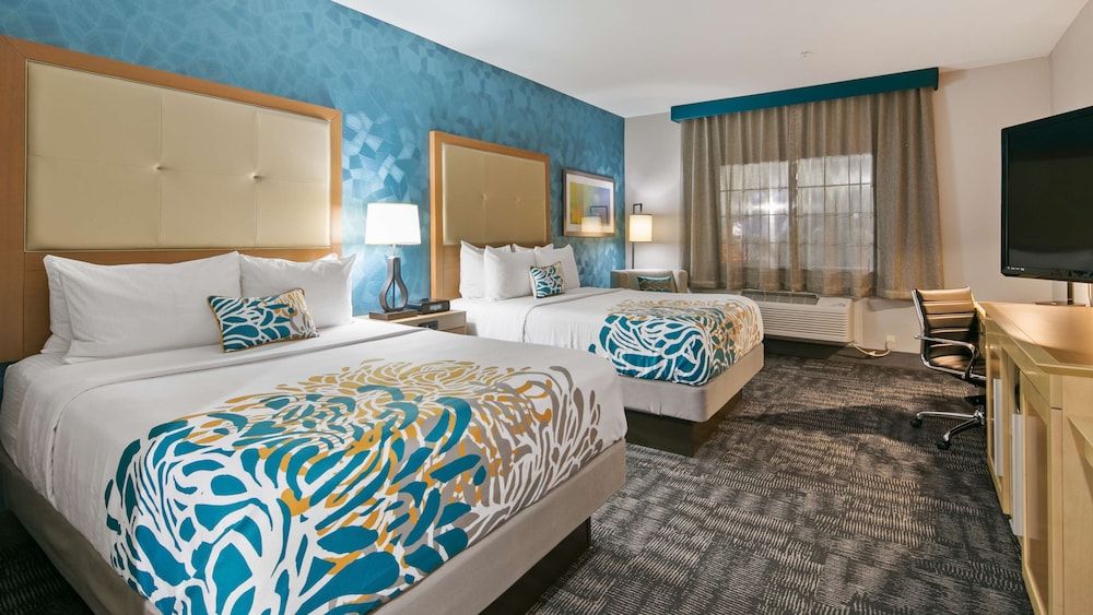Standard Room, 2 Queen Beds, Non Smoking, Refrigerator & Microwave