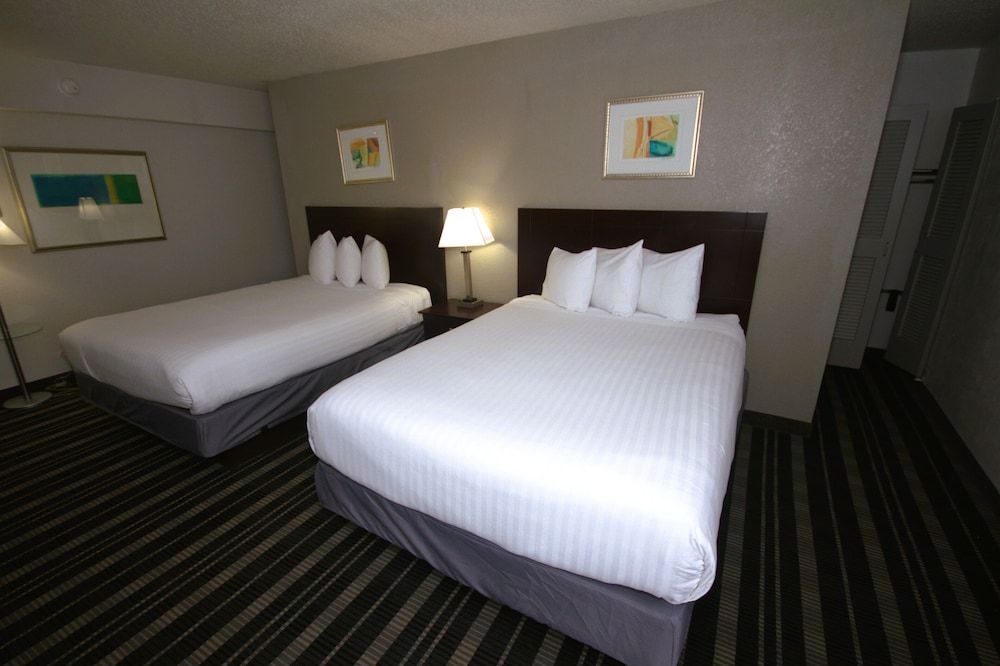 Atrium Hotel and Suites DFW Airport South Standard Room, 2 Queen Beds, Non Smoking, Refrigerator & Microwave