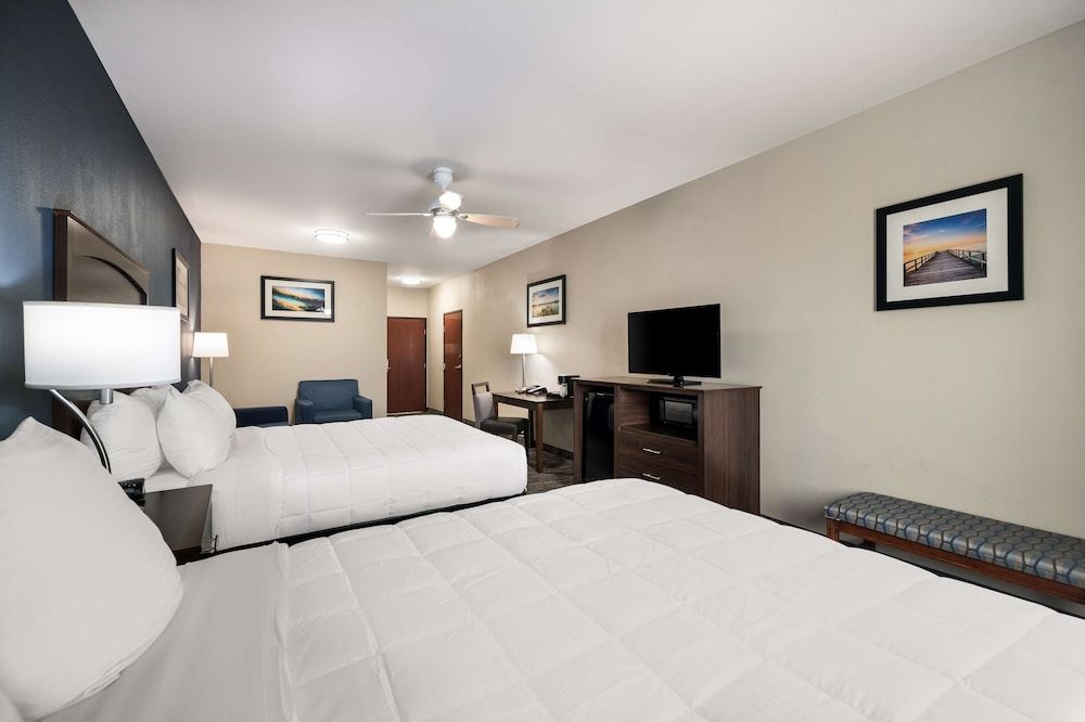 Suite, 2 Queen Beds, Accessible, Refrigerator & Microwave (with Sofabed)