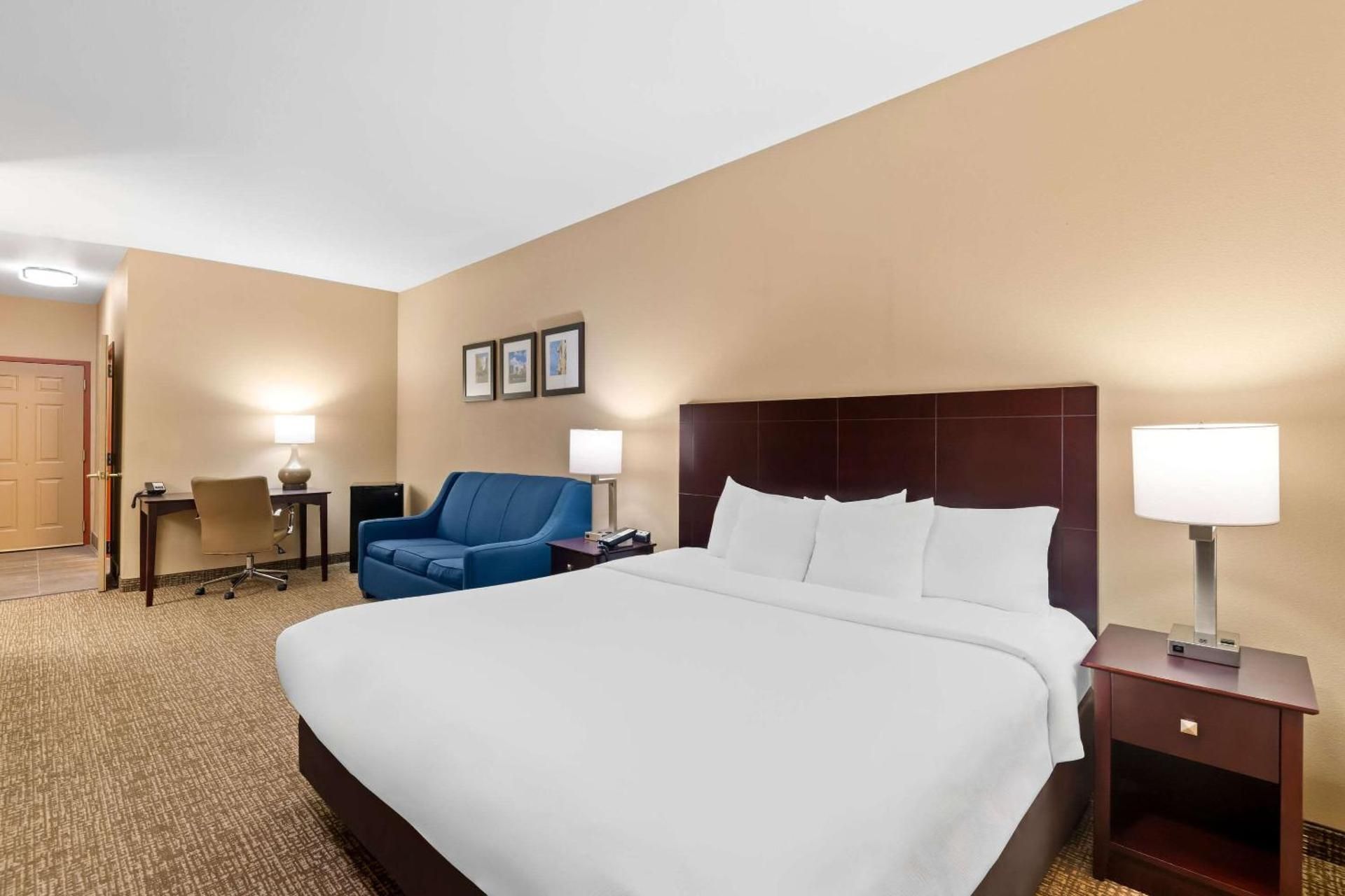 1 King Bed, Suite, Nonsmoking, Accessible