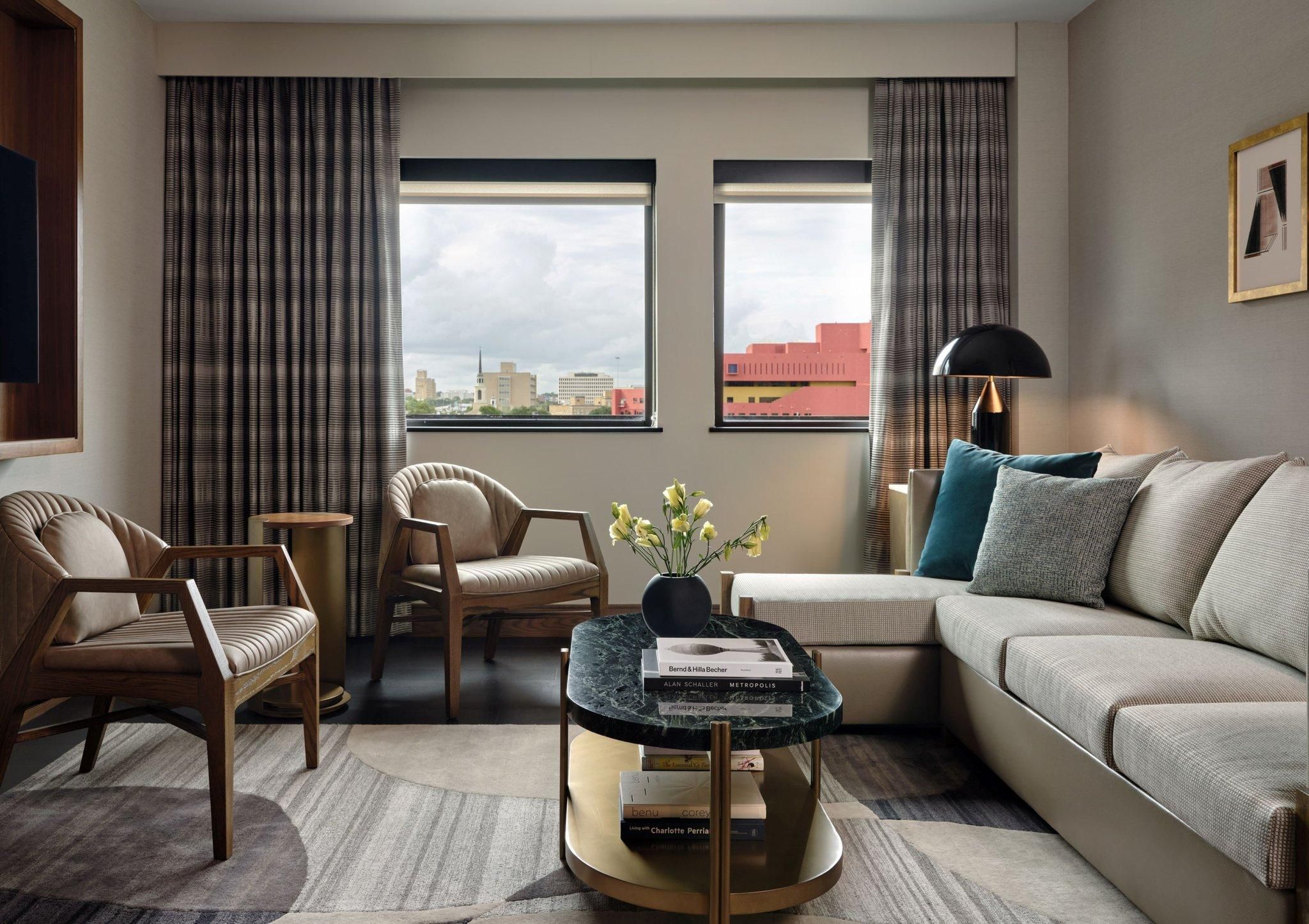 One Bedroom Suite Mobility Accessible Tub River View