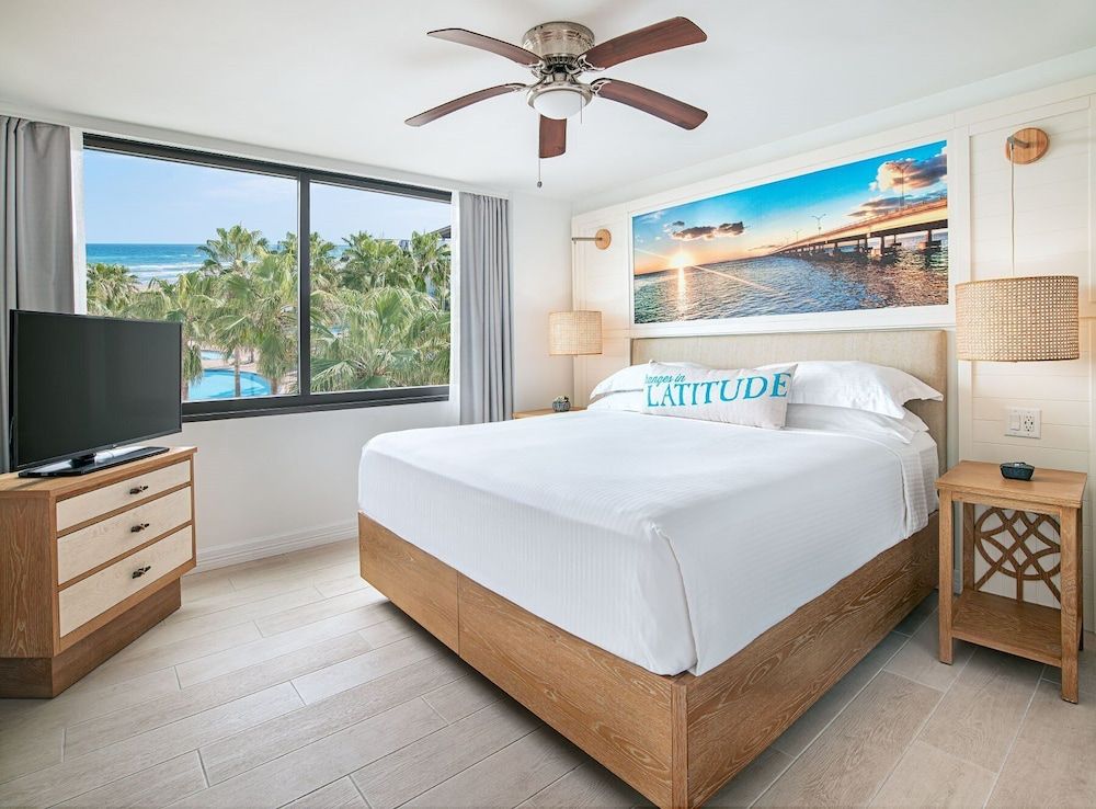 Margaritaville Beach Resort South Padre Island Two Bedroom Partial Ocean View Condo, 1 King, 2 Queens