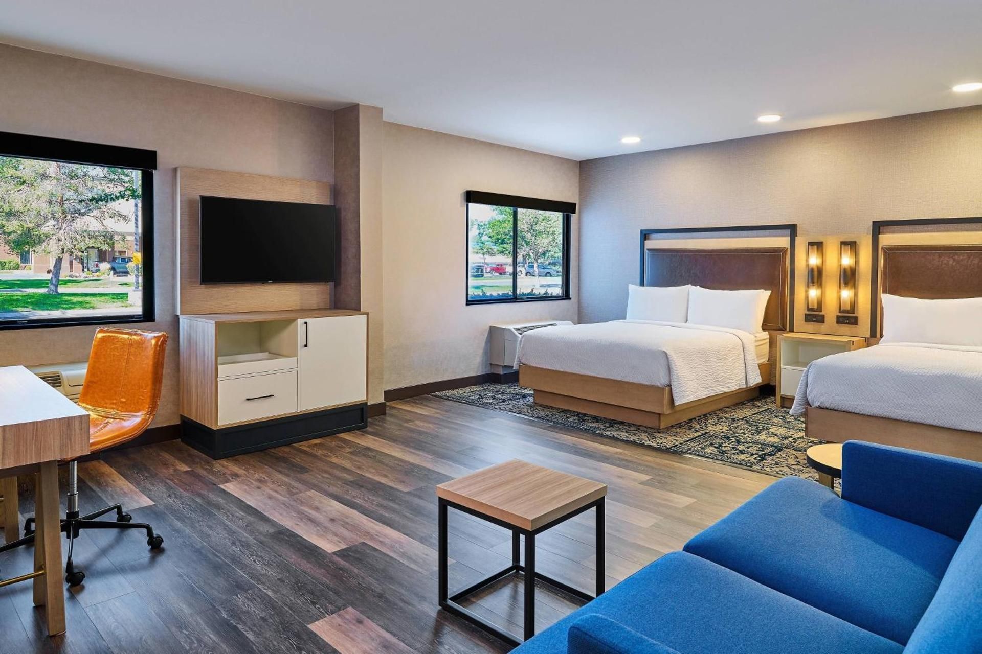 Junior Suite, 2 Queen, Sofa bed, Ground floor